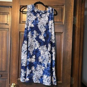 Sleeveless Pattern Dress by Apt 9
